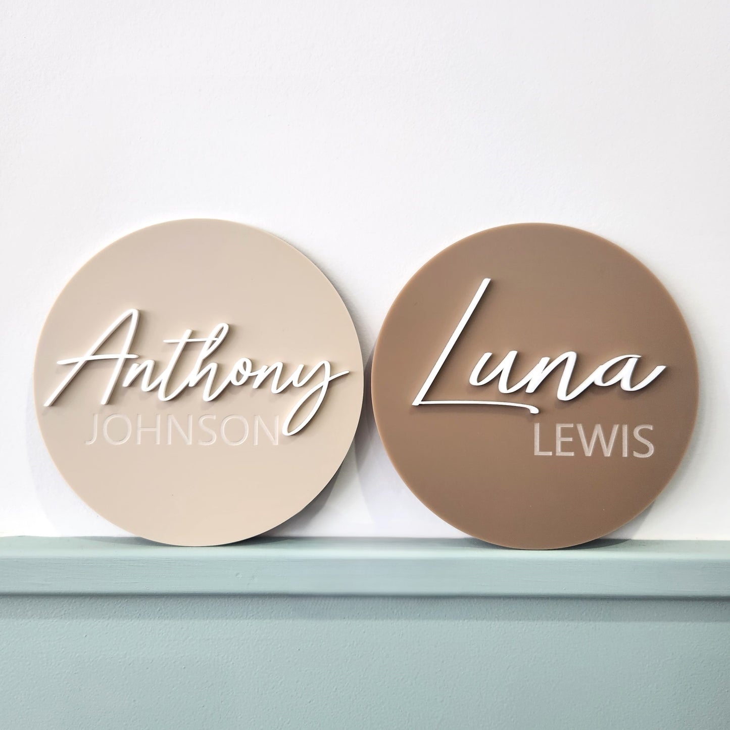 Baby Announcement Plaque