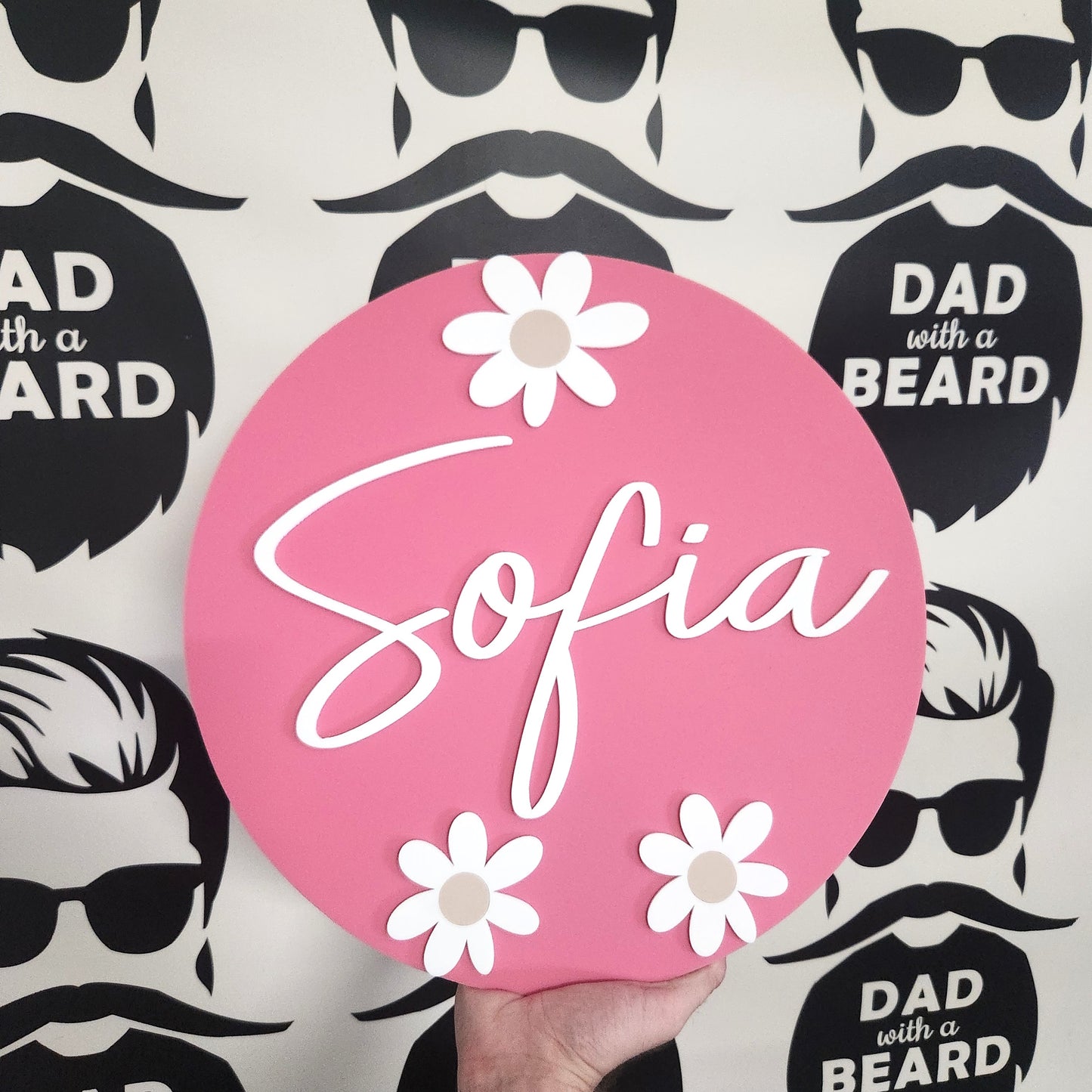 Daisy Name Sign