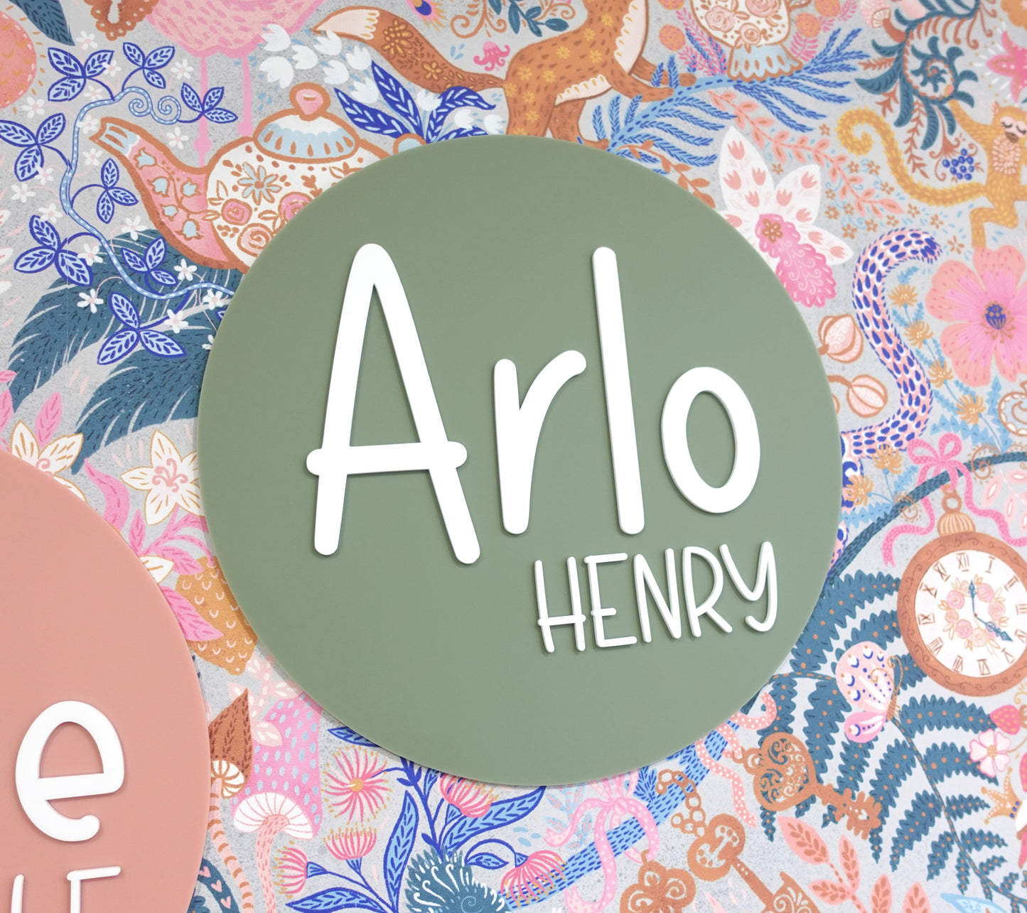 Personalised Name Sign Artistic