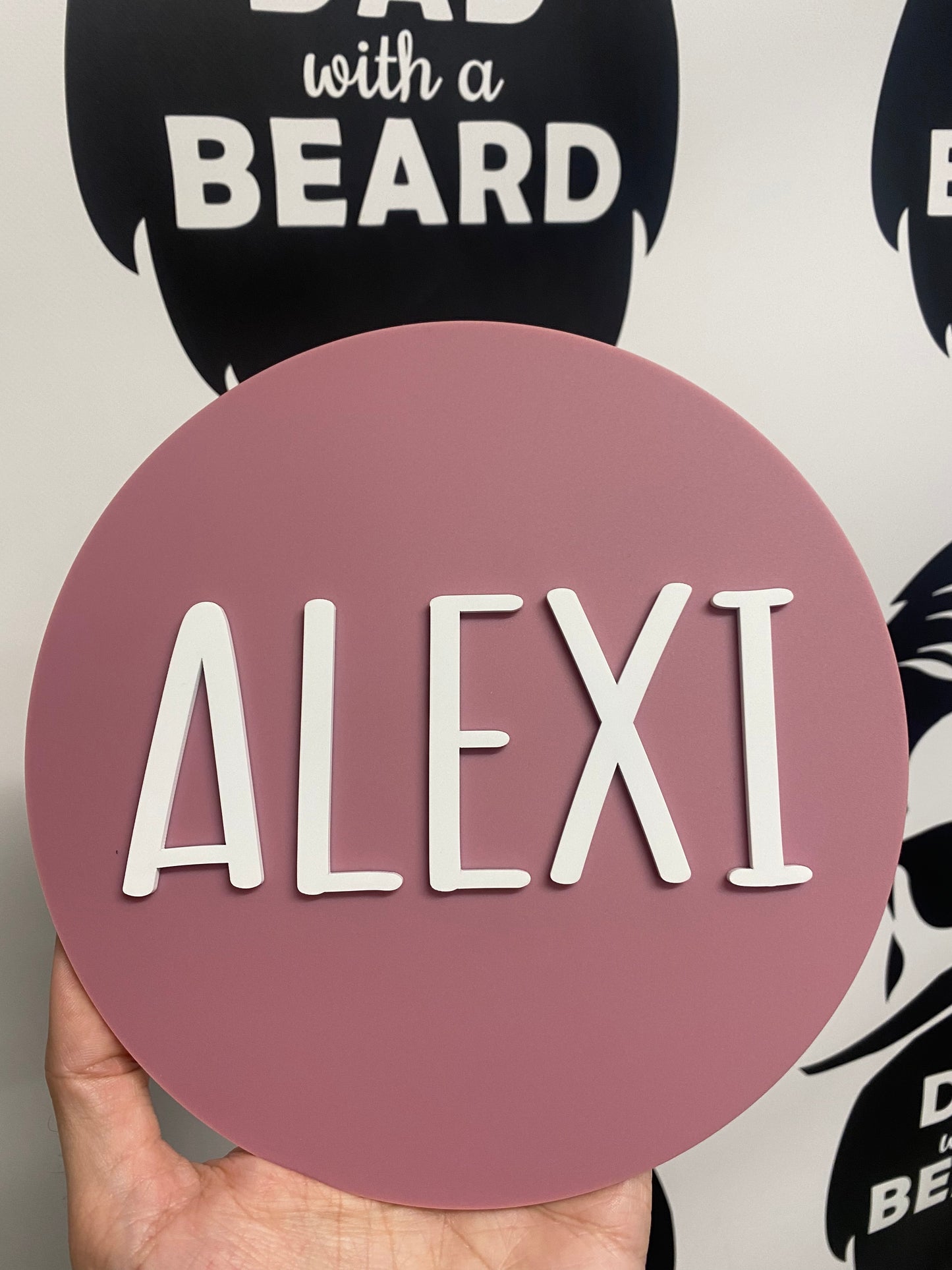 Personalised Name Sign Farmhouse