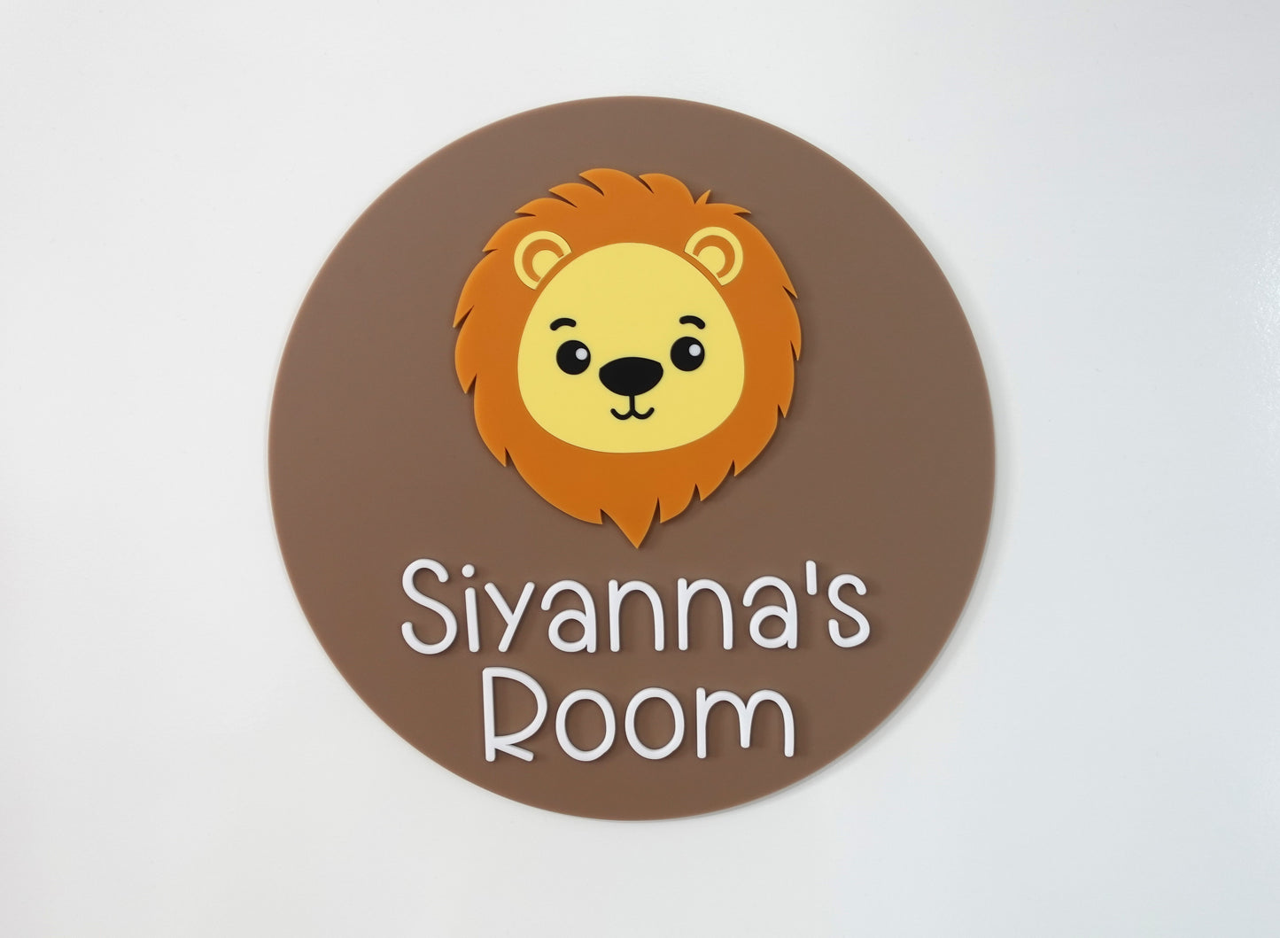 Lion Name Sign