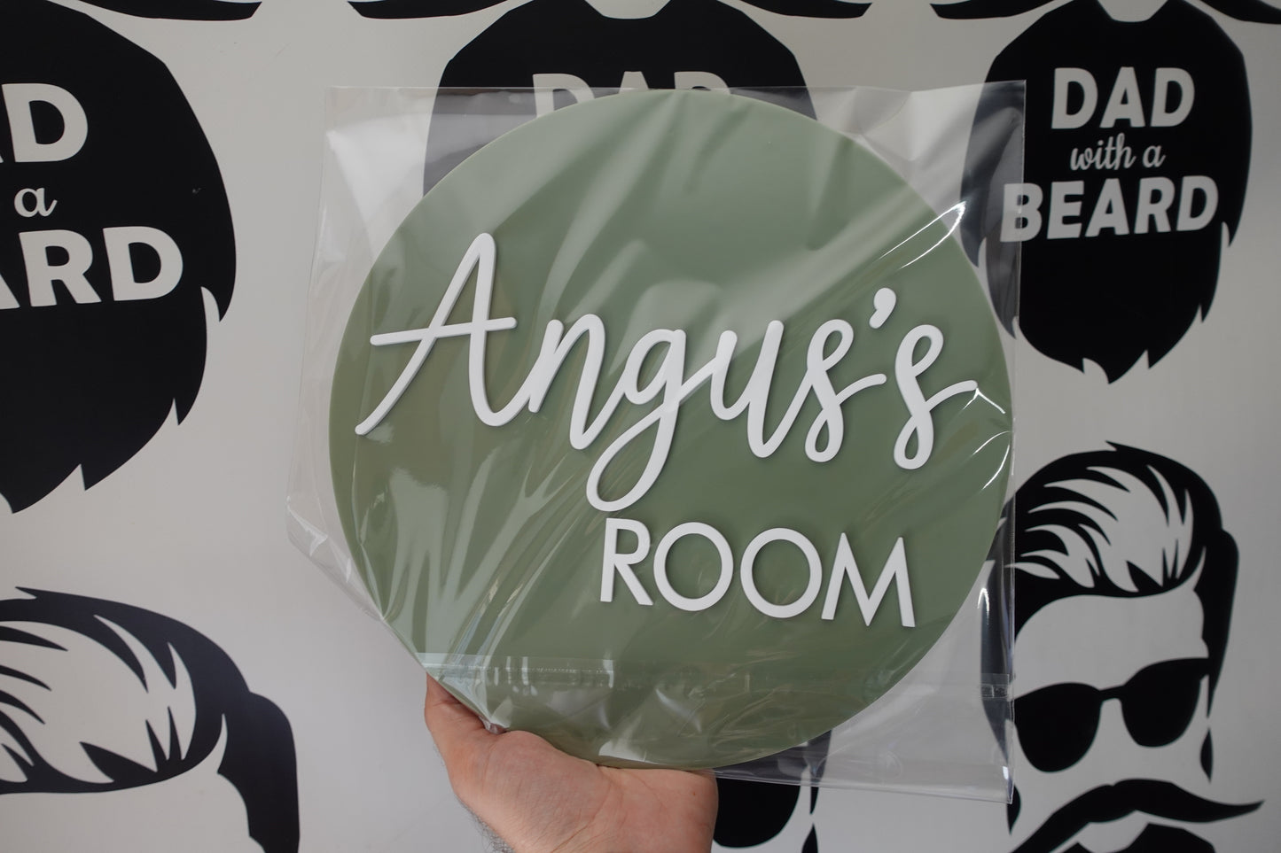 Personalised Name Sign Artistic Modern