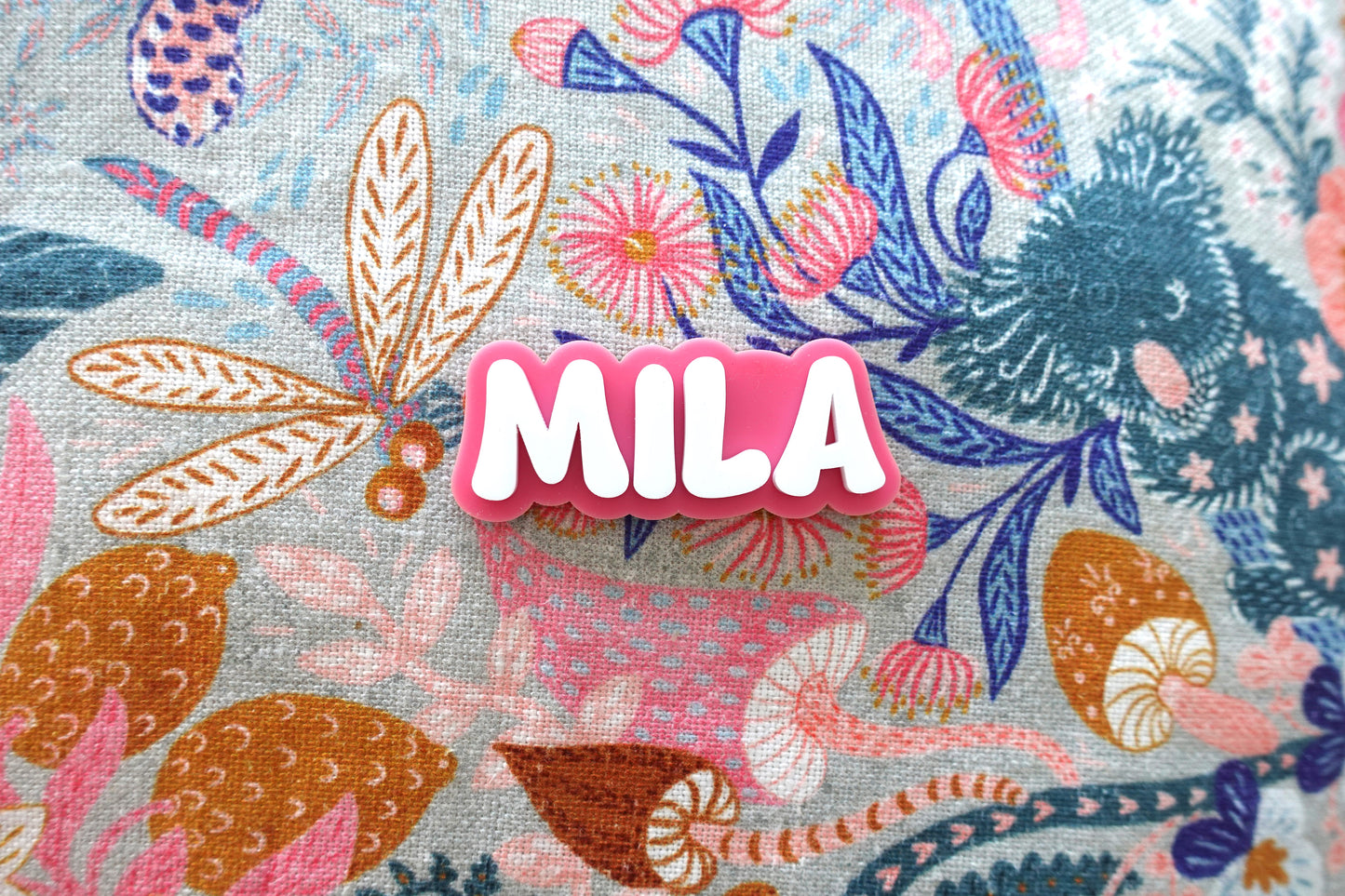 Magnetic Name Only Badge