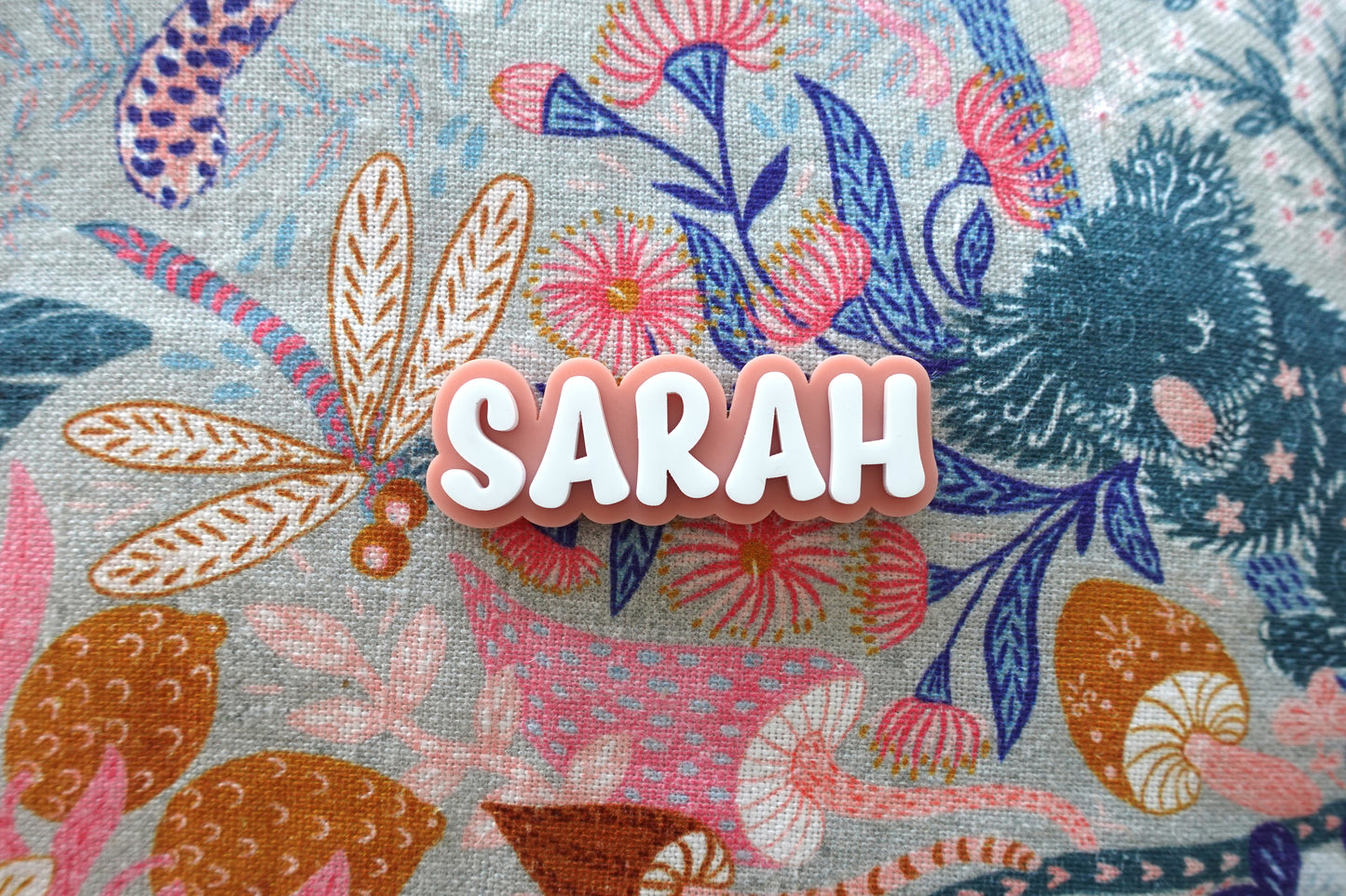 Magnetic Name Only Badge