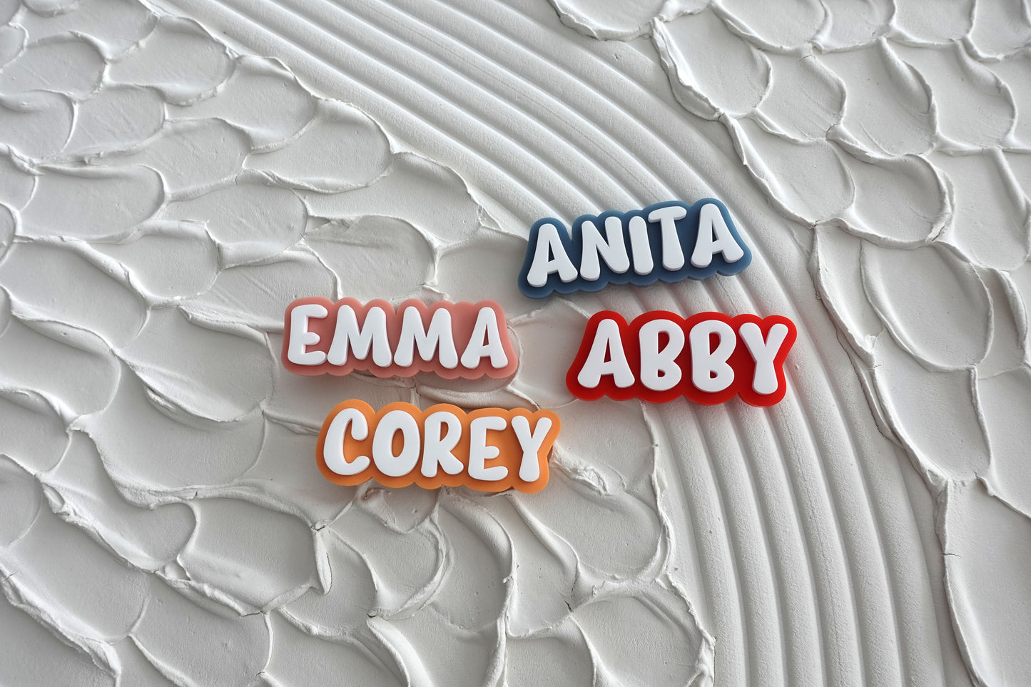 Magnetic Name Only Badge