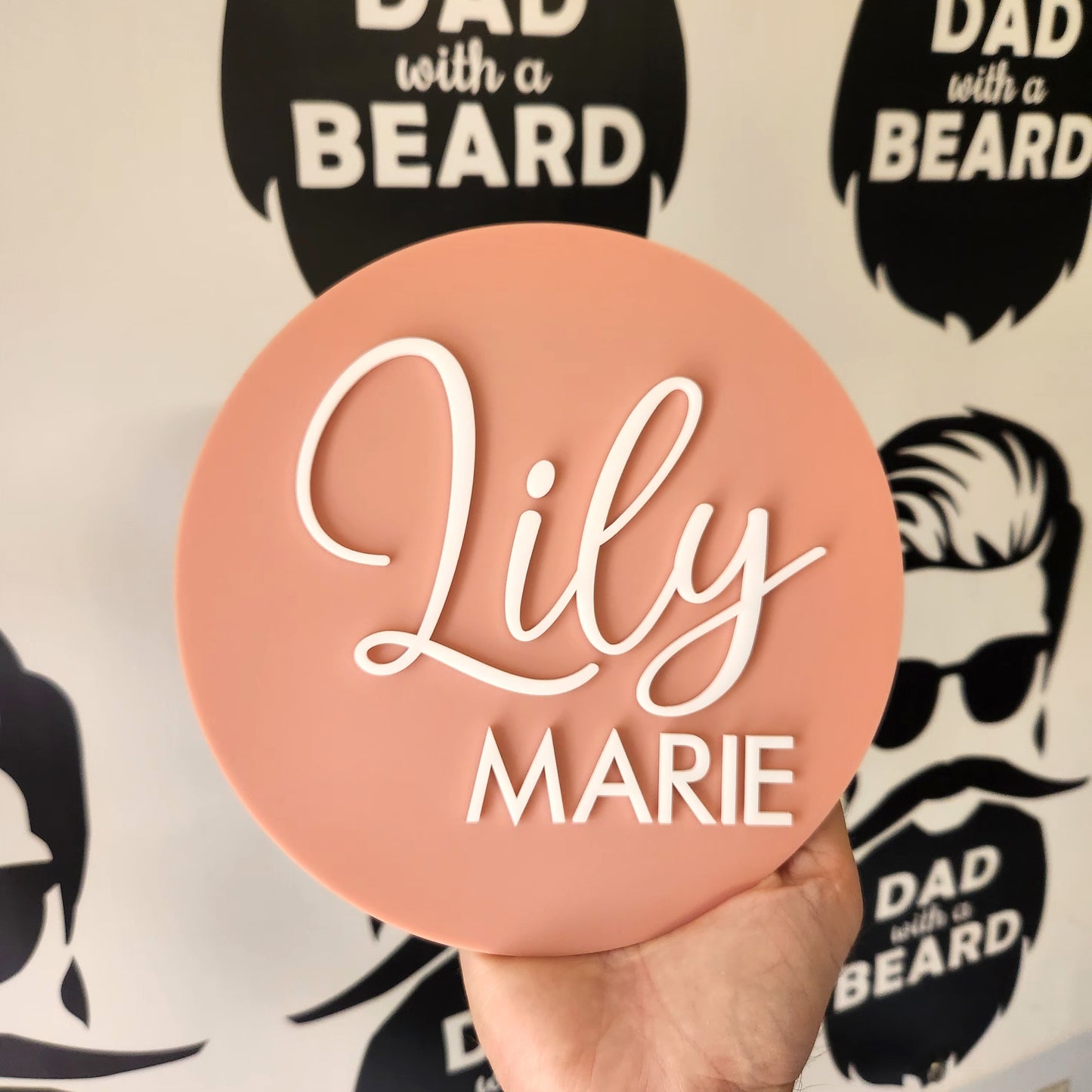Name Sign with Last Name - Best Seller 20 fonts to choose from