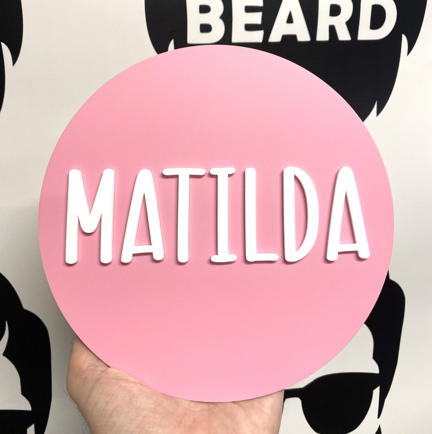 Personalised Name Sign Farmhouse