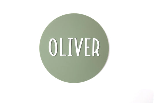 Personalised Name Sign Farmhouse