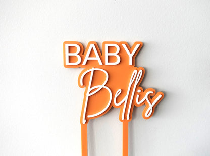 Baby Shower Cake Topper