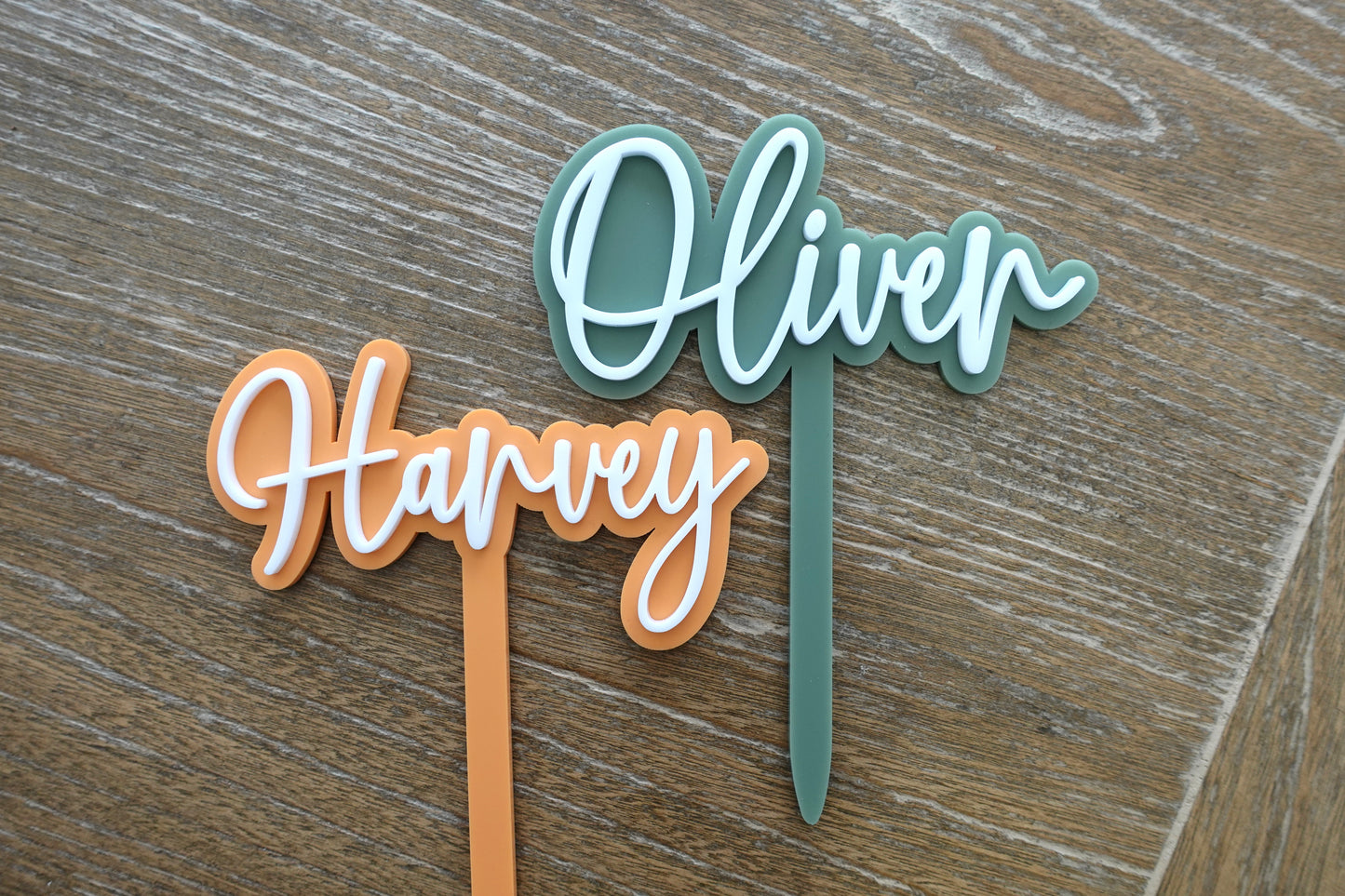 Name Only Cake Topper