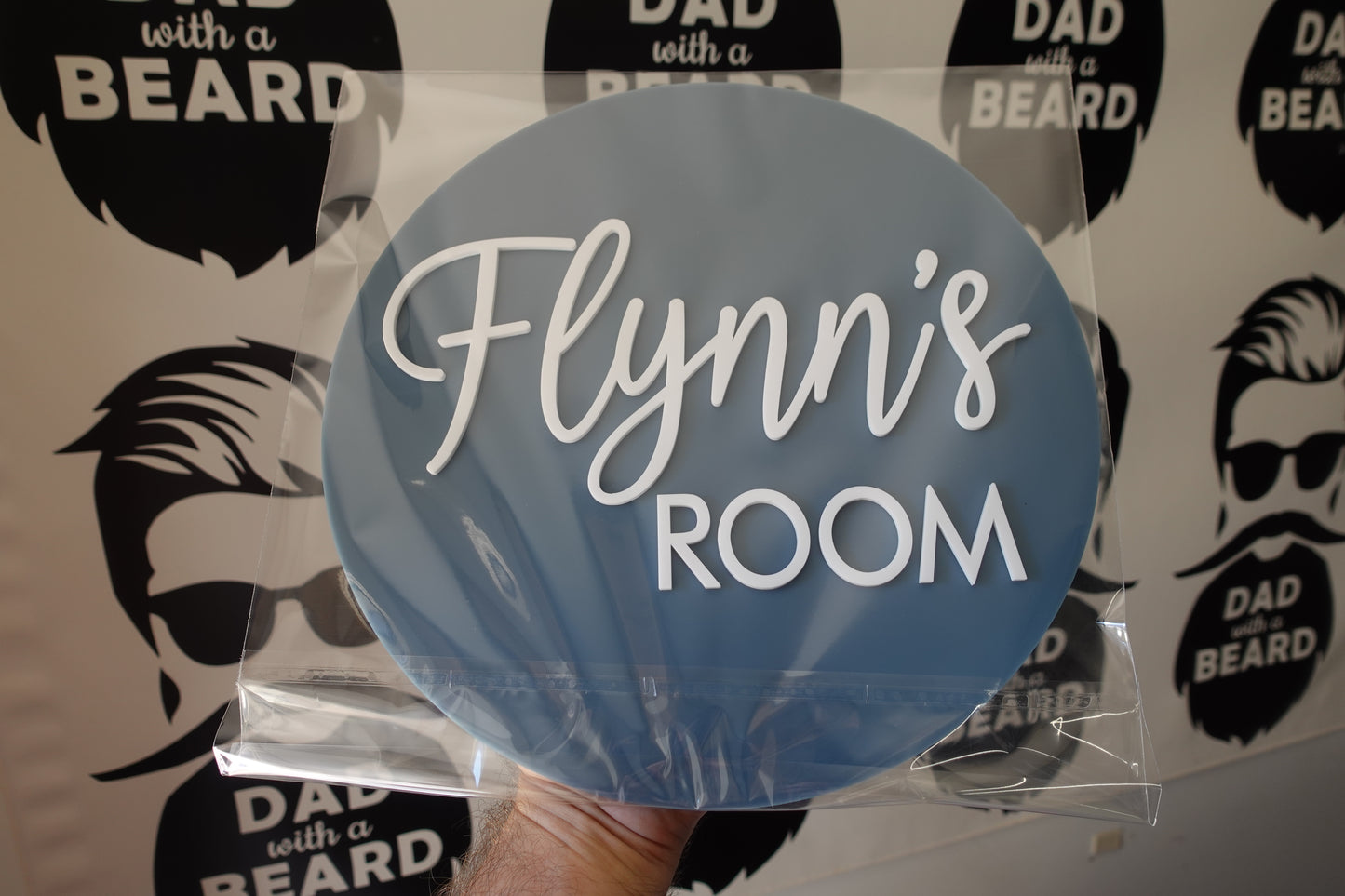Personalised Name Sign Artistic Modern