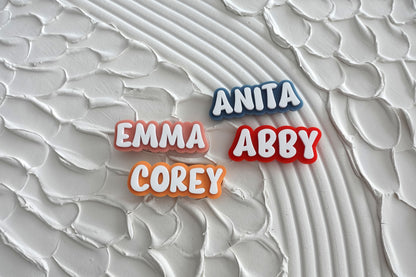 Magnetic Name Only Badge